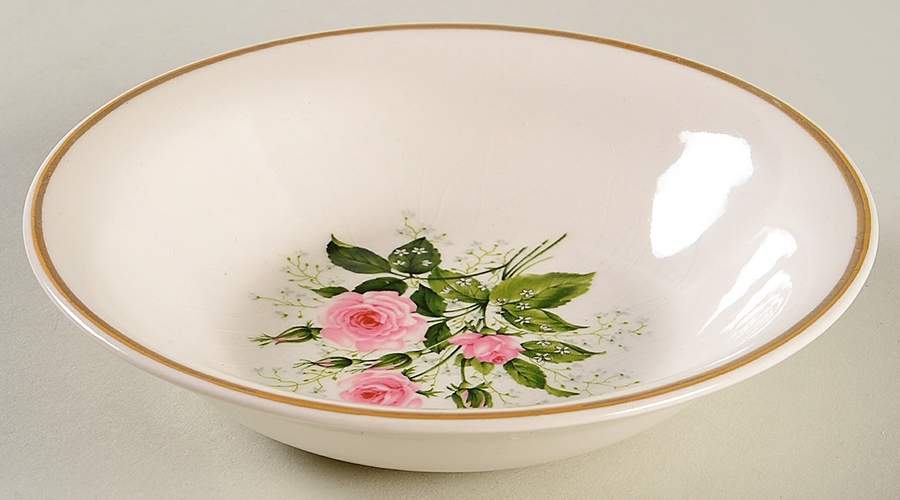 Cathy Rose (Smooth Edge) Fruit/Dessert (Sauce) Bowl by Sabin-1