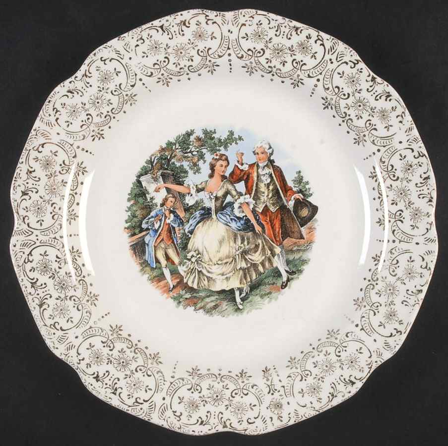 SAB4 Luncheon Plate by Sabin-1