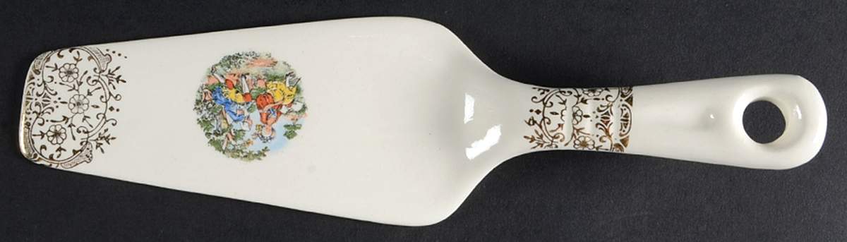 SAB4 Solid Ceramic Pie/Cake Server by Sabin-1