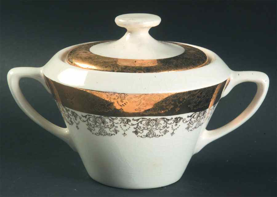 SAB9 Sugar Bowl & Lid by Sabin-1