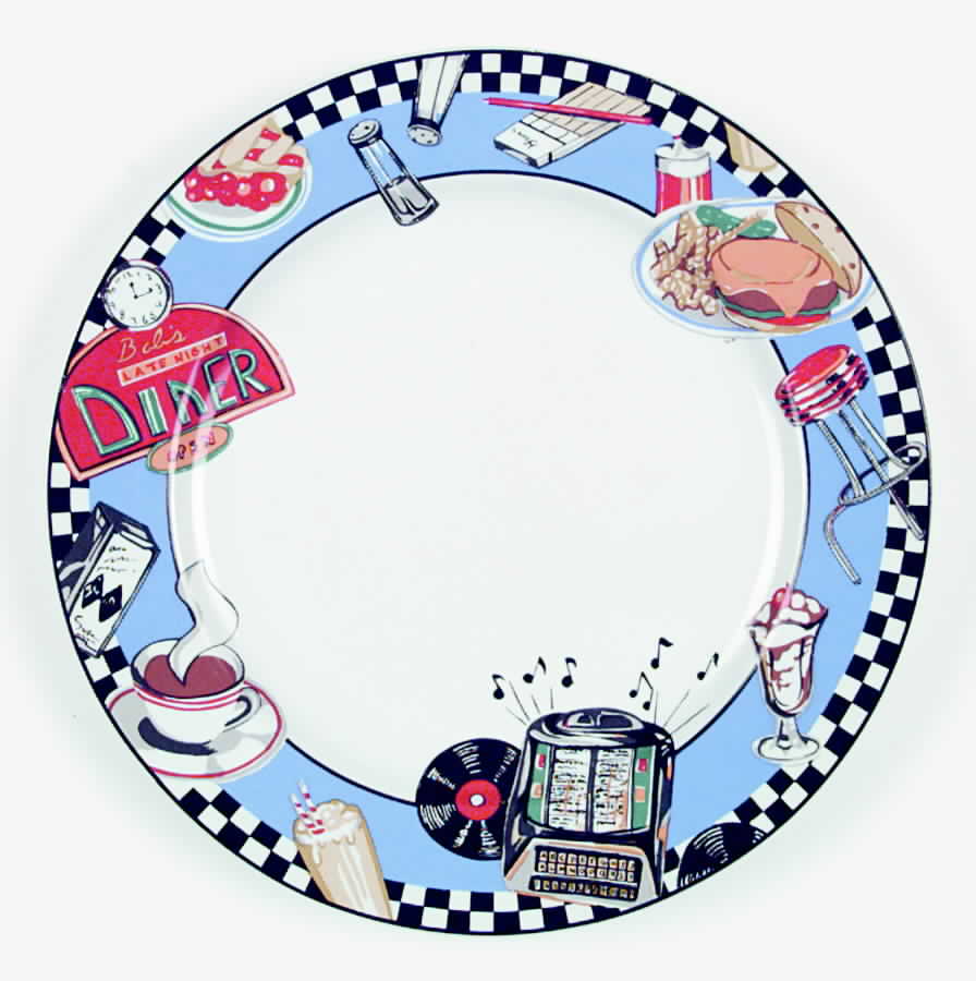 Drive In Dinner Plate by Sakura-1