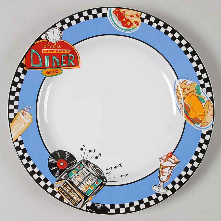 Drive In Salad Plate by Sakura-1