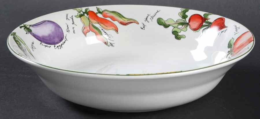 Garden Delight Coupe Soup Bowl by Sakura-1