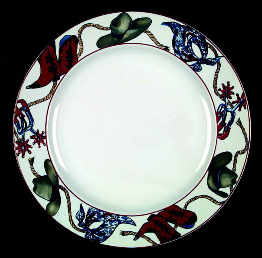 Laredo Dinner Plate by Sakura-1