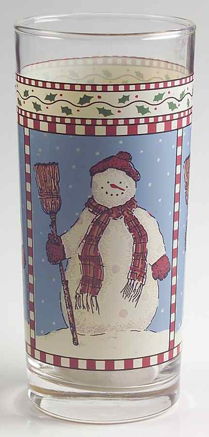 Snowman 12 Oz Glassware Tumbler by Sakura-1