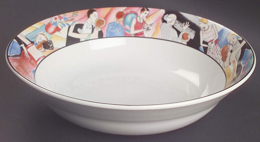 Tango (Made In Indonesia) 9" Round Vegetable Bowl by Sakura-1