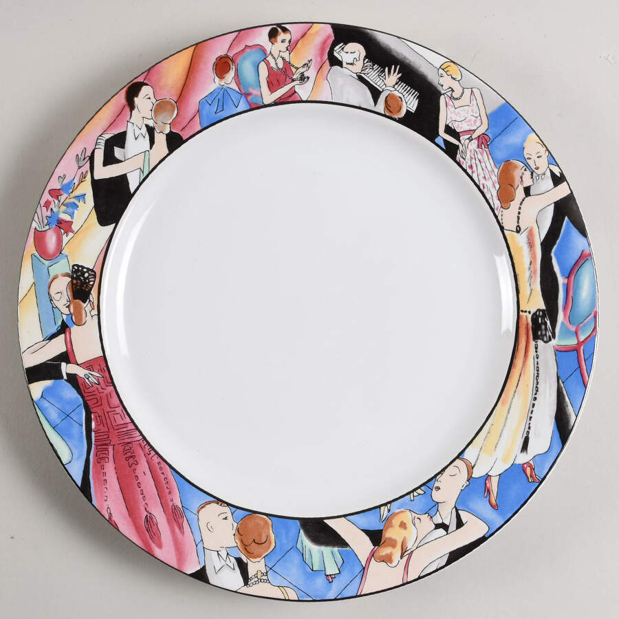 Tango (Made In Indonesia) Dinner Plate by Sakura-1