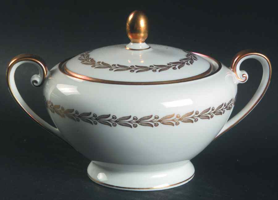 Golden Classic Sugar Bowl & Lid by Saladmaster-1