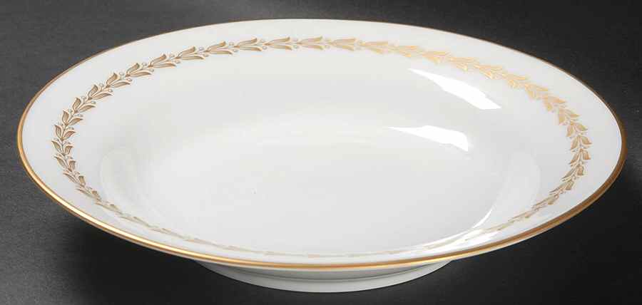 Golden Classic Rim Soup Bowl by Saladmaster-1