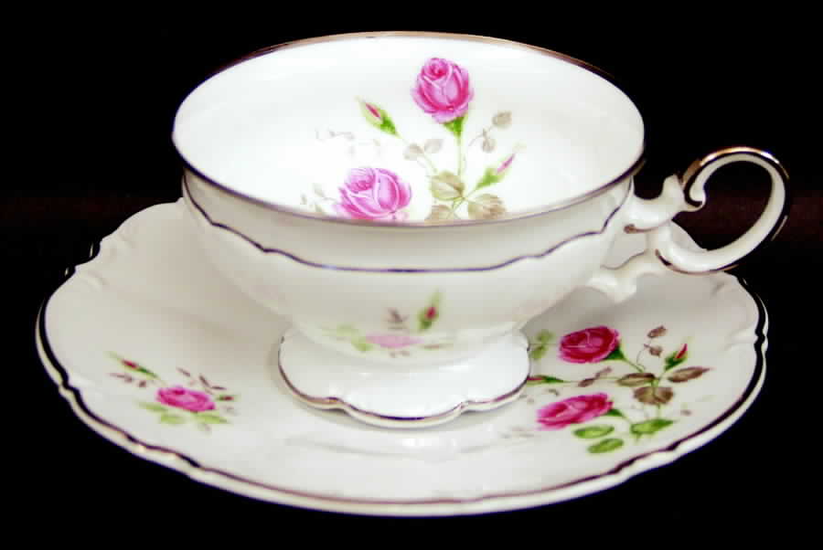 Heirloom Footed Cup & Saucer Set by Saladmaster-1