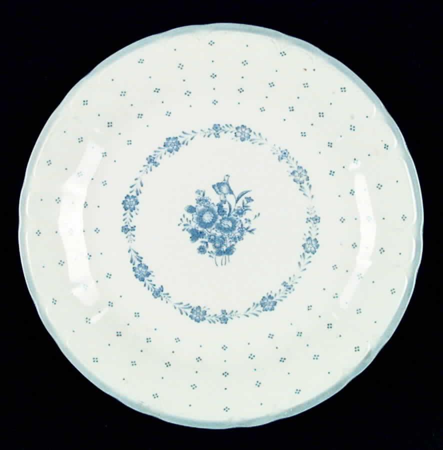 Arcadia Blue Dinner Plate by Sango-1