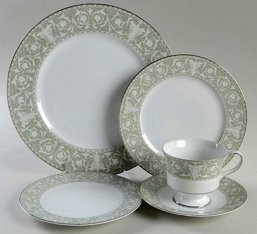Buckingham 5 Piece Place Setting by Sango-1