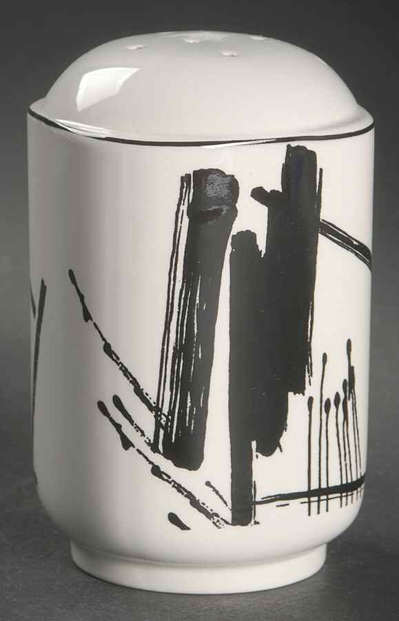 Calligraphy Square Pepper Shaker by Sango-1
