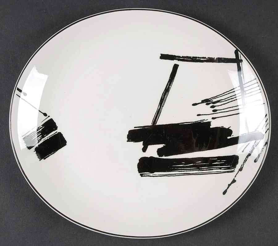 Calligraphy Salad Plate by Sango-1