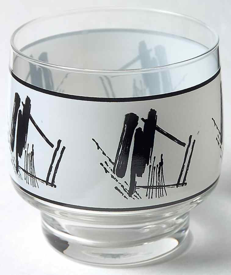 Calligraphy 8 Oz Glassware Old Fashioned by Sango-1