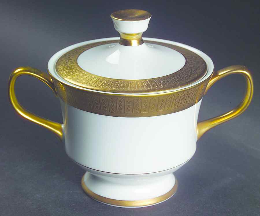 Georgetown Sugar Bowl & Lid by Sango-1
