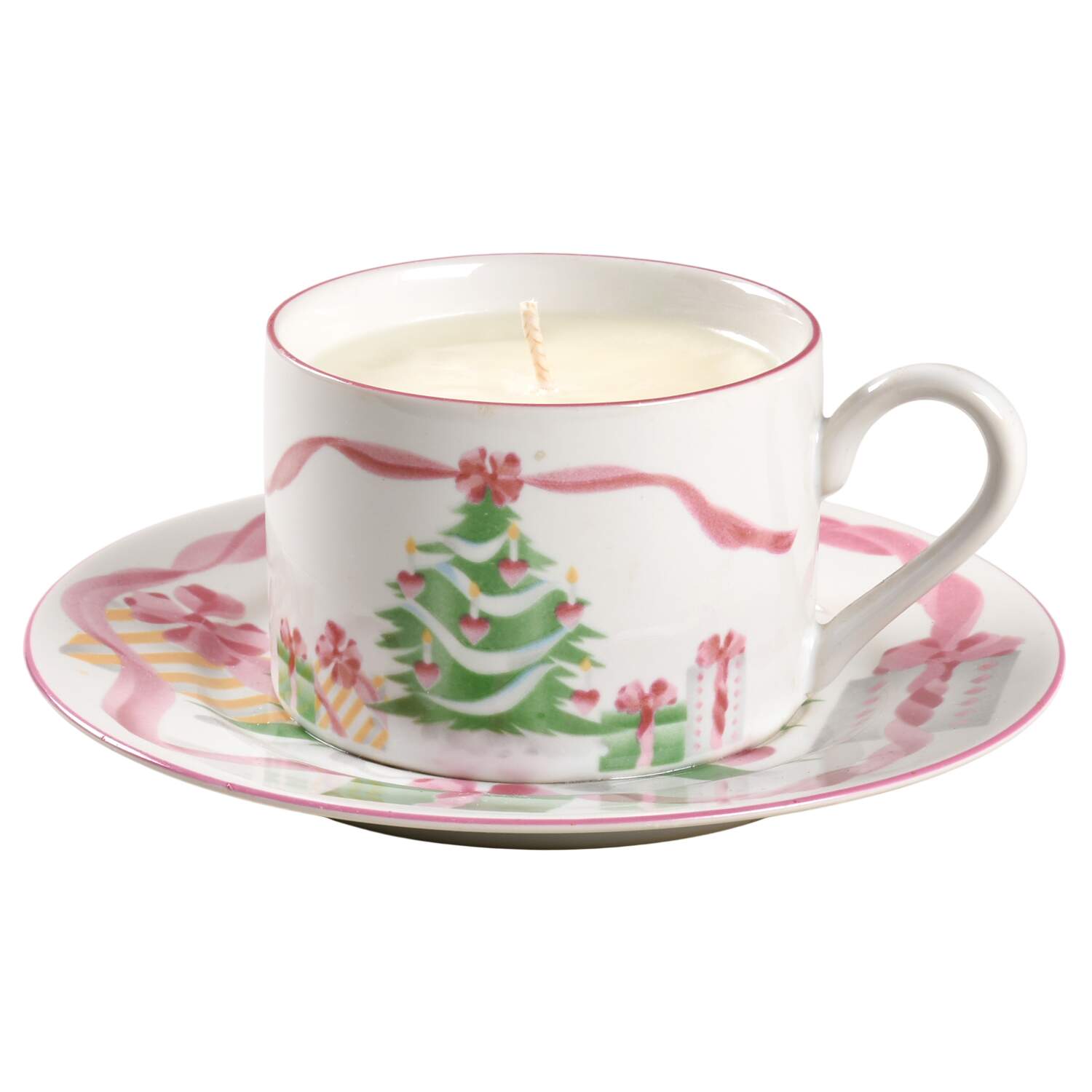 Home for Christmas (Indonesia) Scented Cup & Saucer Candle-Coffee  HC by Sango-1