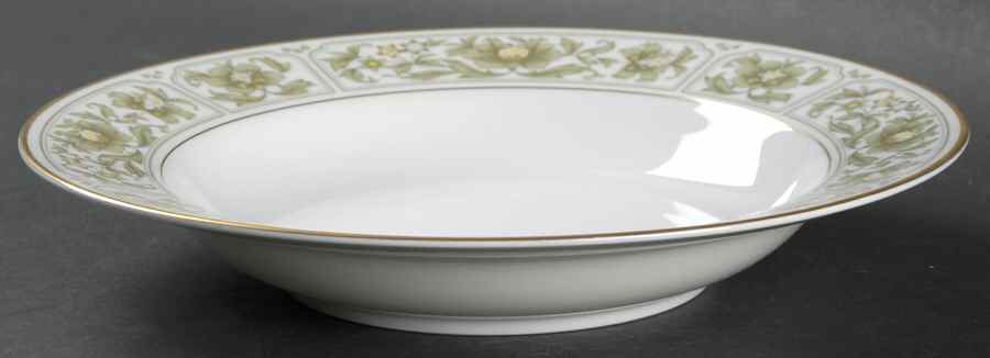 Savannah (Gold) Rim Soup Bowl by Sango-1