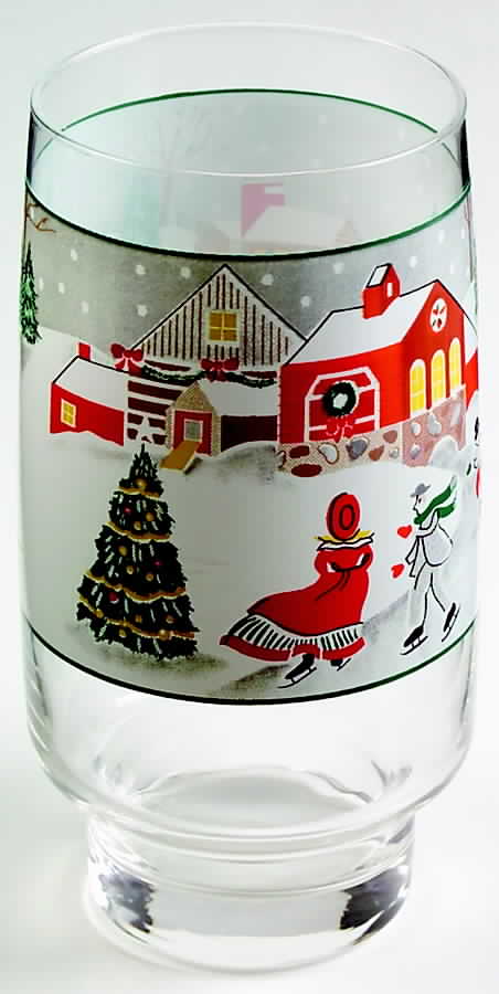 Silent Night 14 Oz Glassware Tumbler by Sango-1
