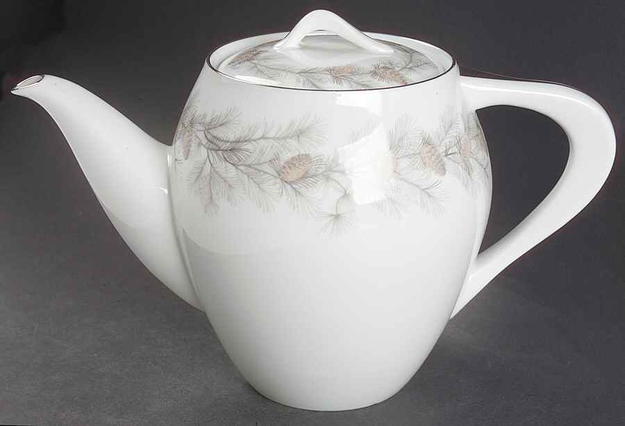 Sierra Pines (#6608) Tea/Coffee Pot & Lid by Sango-1