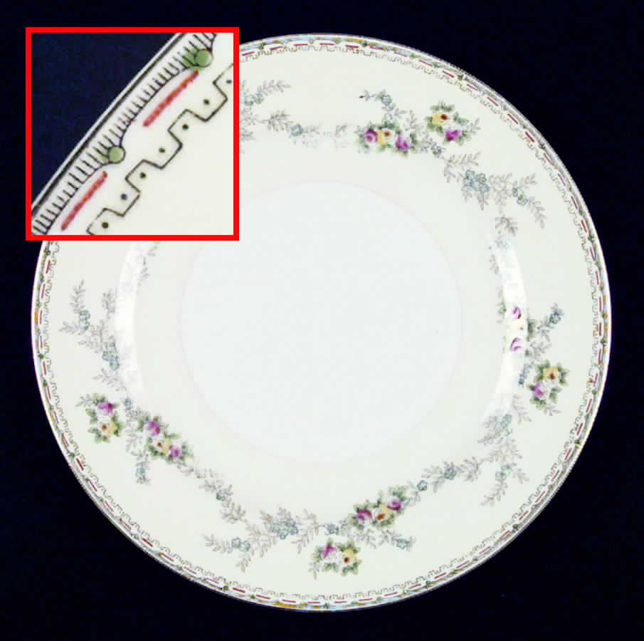 Les Fleurs (Japan) Dinner Plate by Sampy (Japan)-1