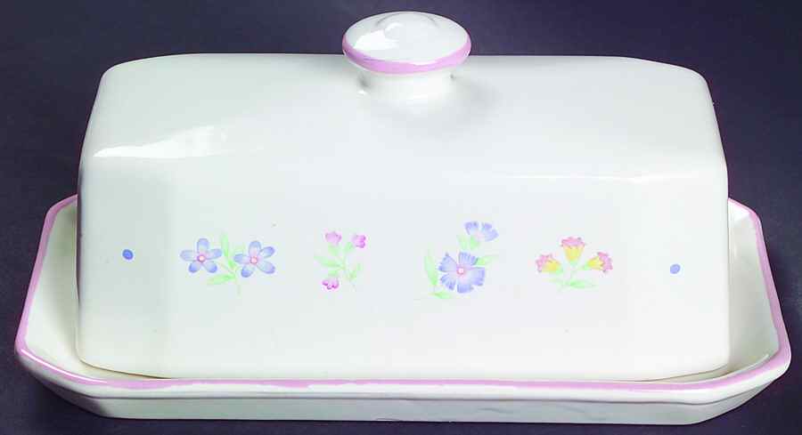 Victorian Flowers 1/4 Lb Covered Butter by Sarma Studios-1