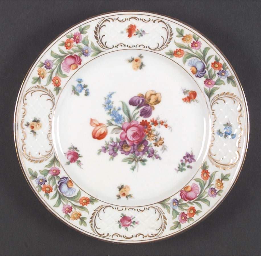 Dresdner Art (Smooth) Dinner Plate by Schumann - Bavaria-1