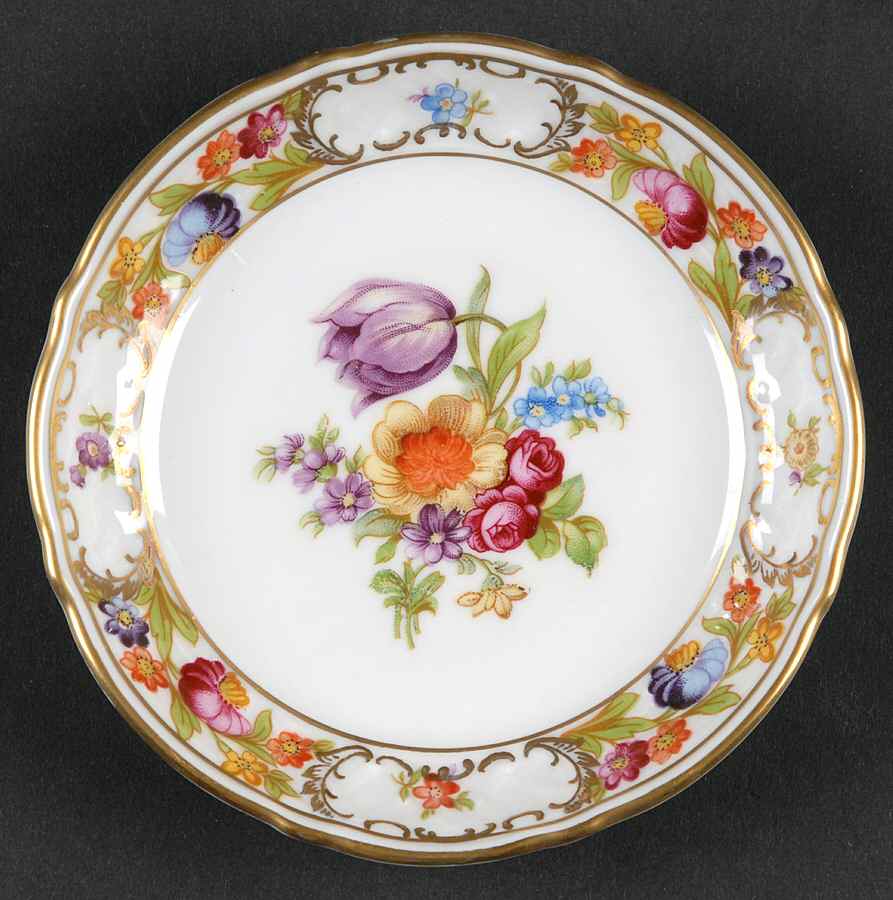 Empress Dresden Flowers Coaster by Schumann - Bavaria-1
