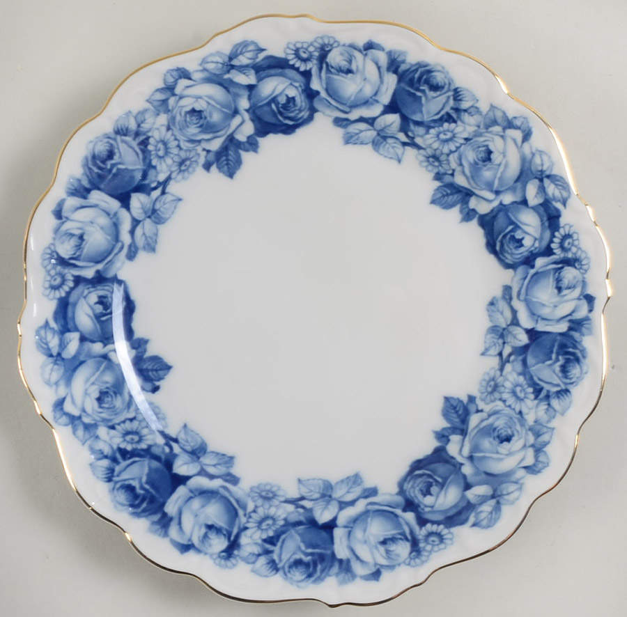 Heirloom Blue Salad Plate by Schumann - Bavaria-1