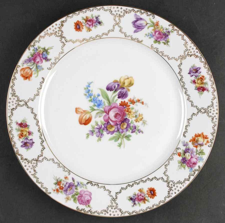 The Meissen 12" Chop Plate (Round Platter) by Schumann - Bavaria-1