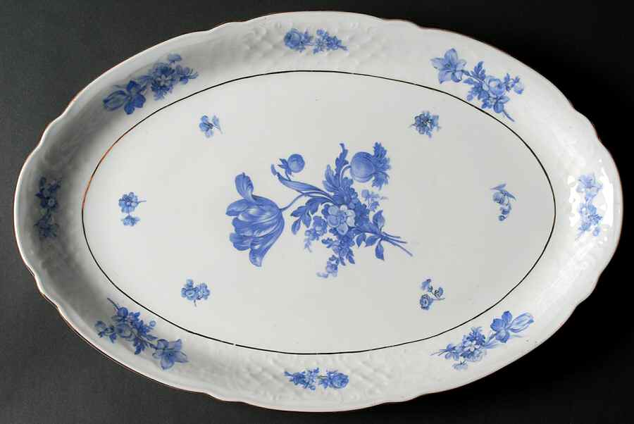 SCH1 16" Oval Serving Platter by Schumann - Bavaria-1