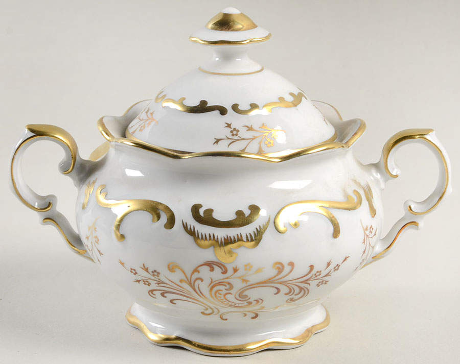 SCH110 Sugar Bowl & Lid by Schumann - Bavaria-1