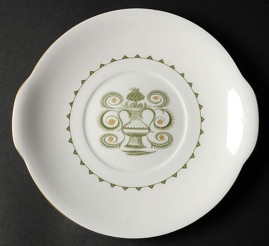Assyrian Motiff Underplate for Tureen by Susie Cooper-1