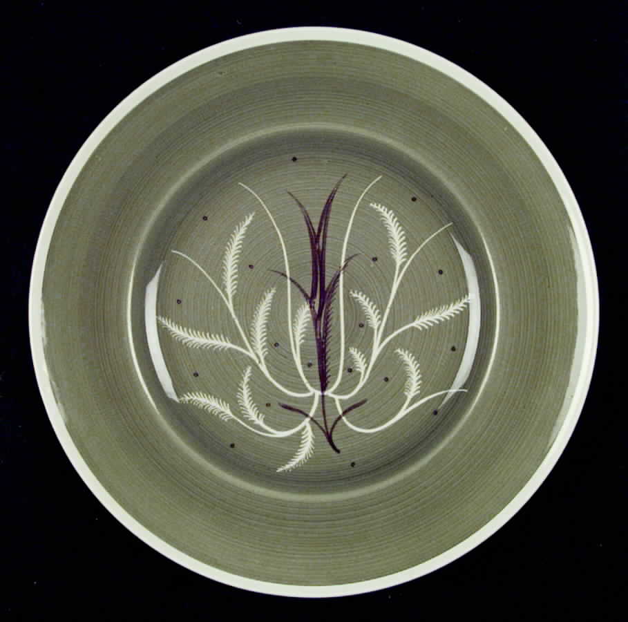 Chinese Fern Green Dinner Plate by Susie Cooper-1