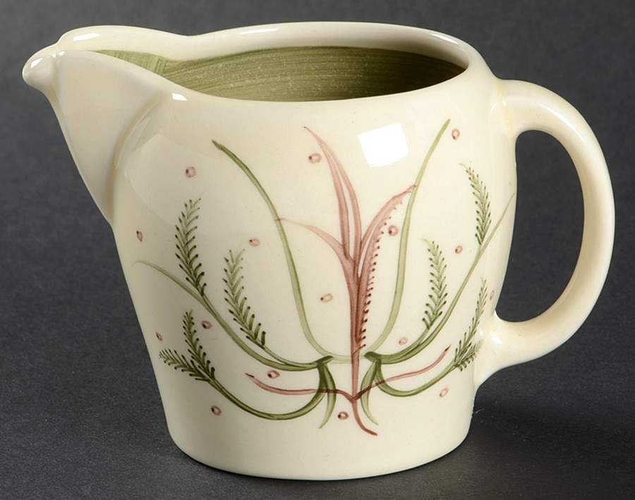 Chinese Fern Green Creamer by Susie Cooper-1