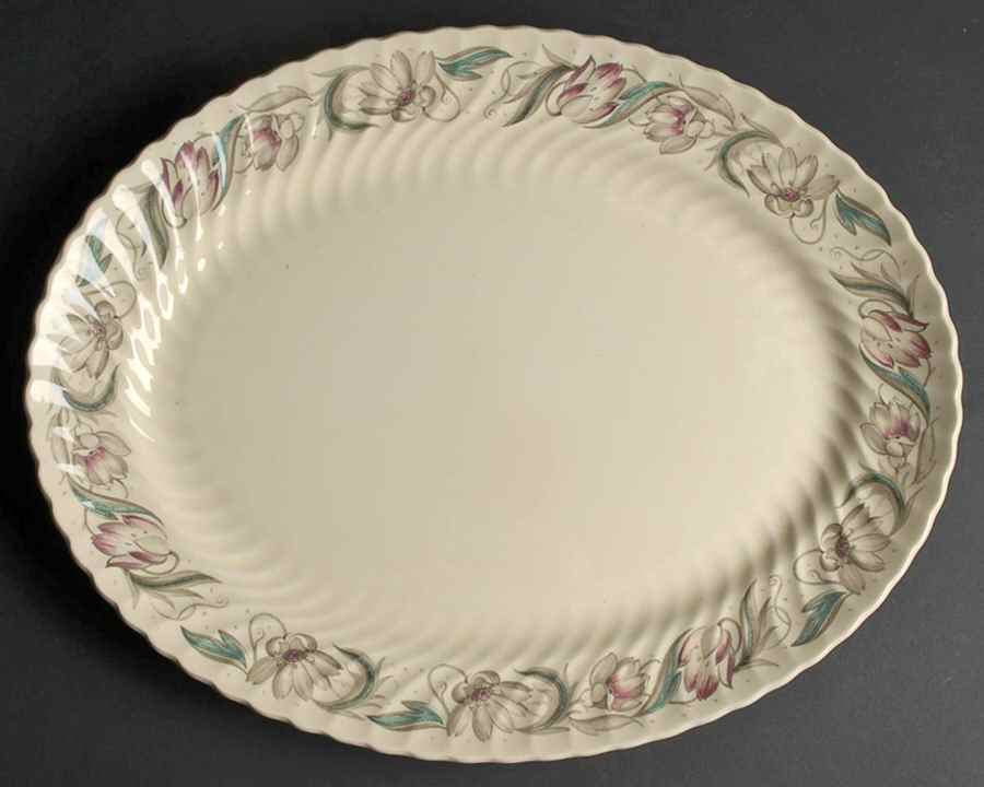 Endon 14" Oval Serving Platter by Susie Cooper-1