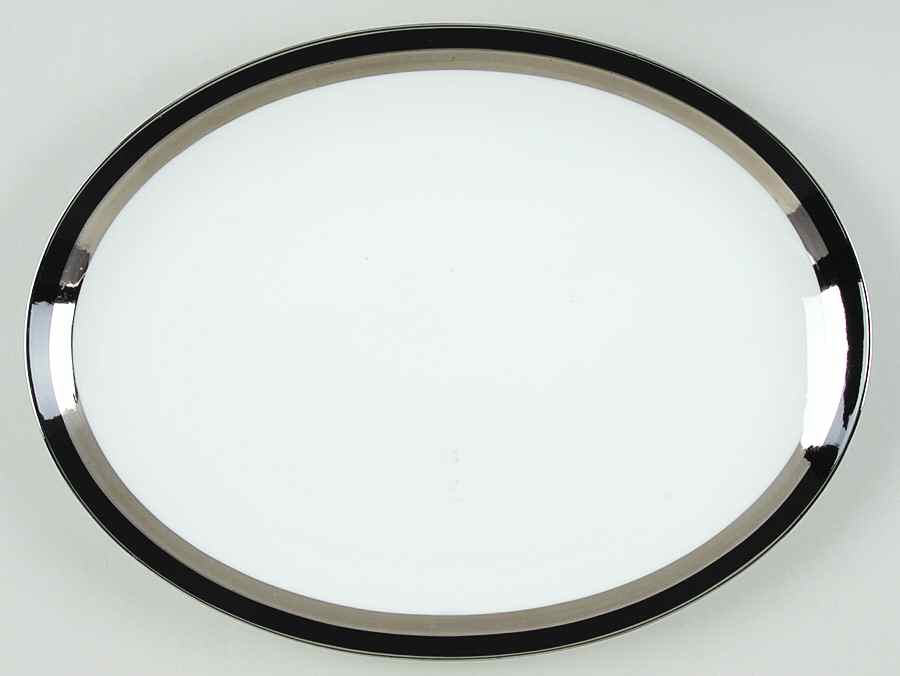 Gemini 14" Oval Serving Platter by Sears-1