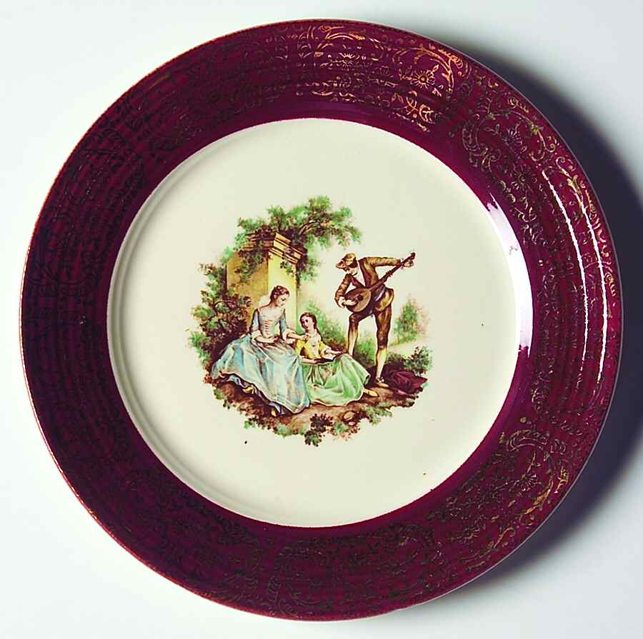 Serenade Salad Plate by Sebring Pottery-1