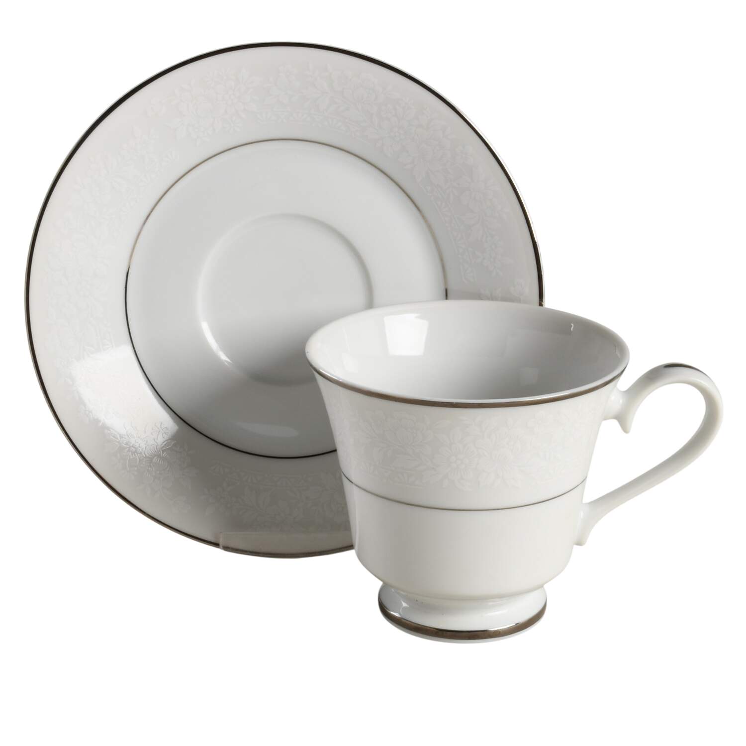 West Bluff Footed Cup & Saucer Set by Seizan-1