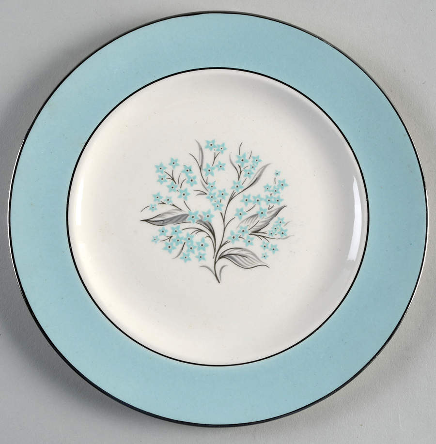 Blue Lace Salad Plate by Sevron-1