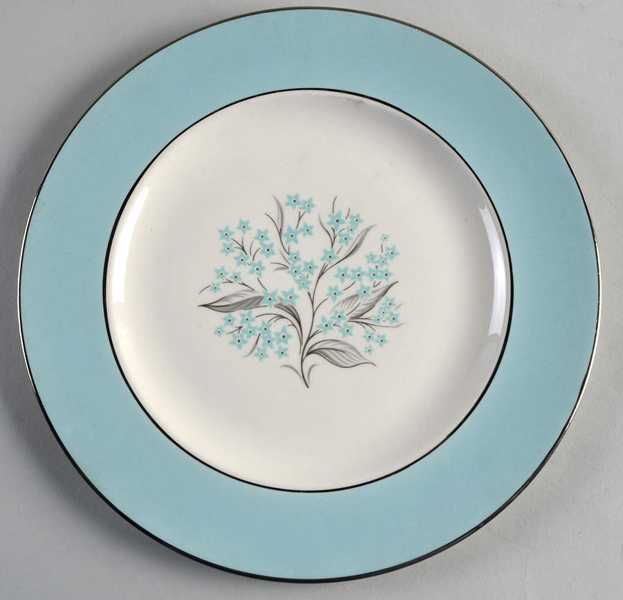 Blue Lace Dinner Plate by Sevron-1
