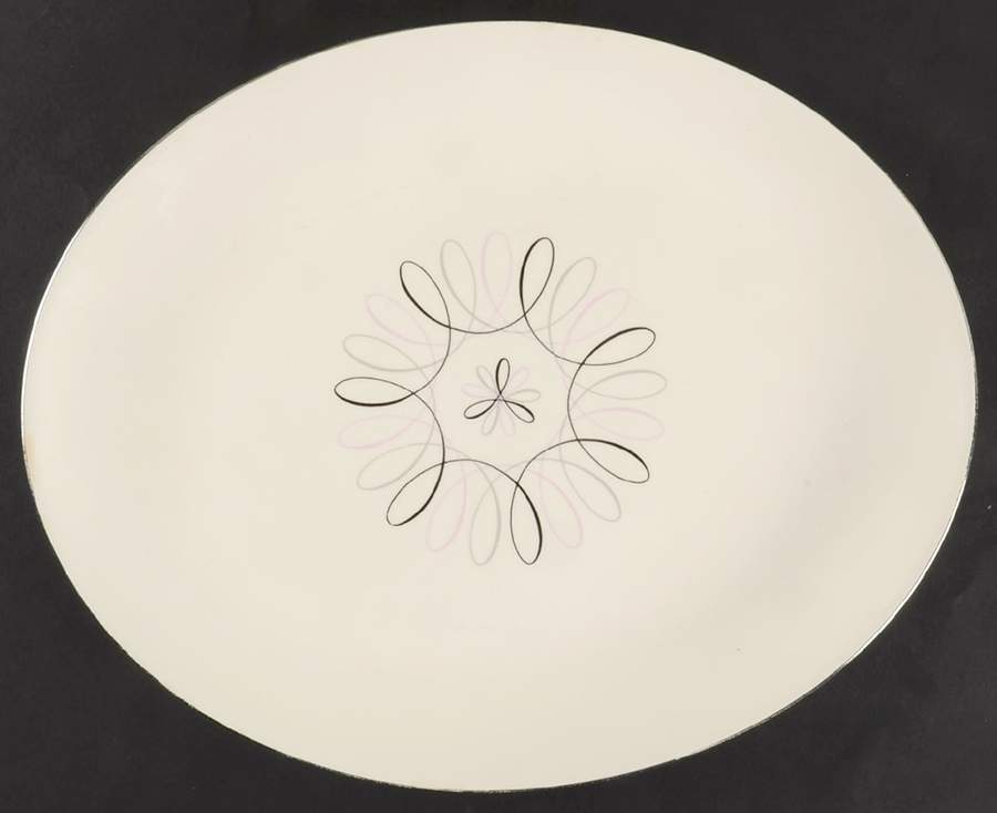 Carousel 13" Oval Serving Platter by Sevron-1