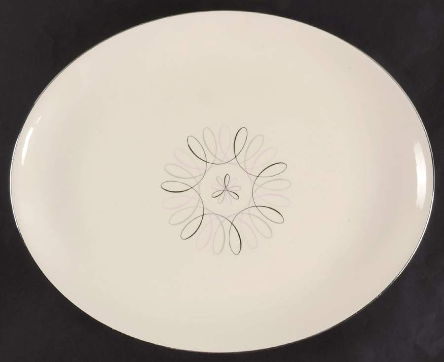Carousel 15" Oval Serving Platter by Sevron-1