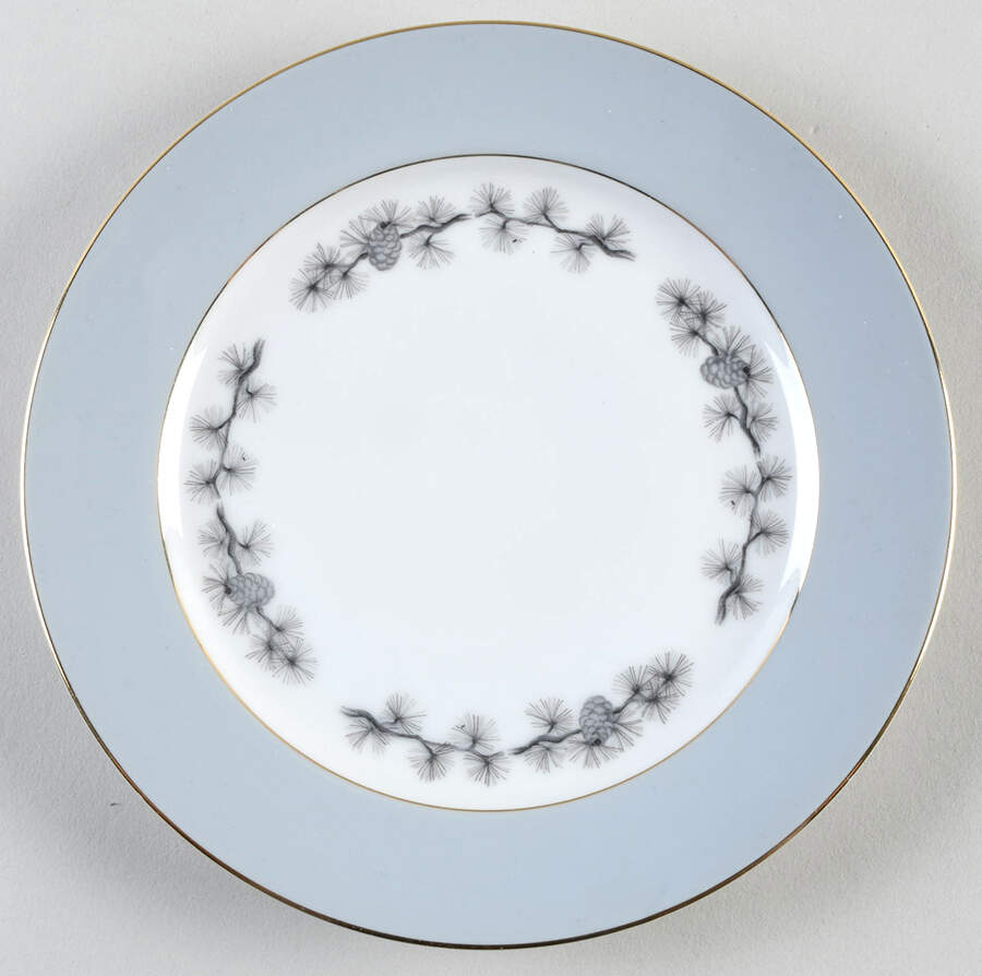 Pinecone Salad Plate by Seyei Toki Co-1