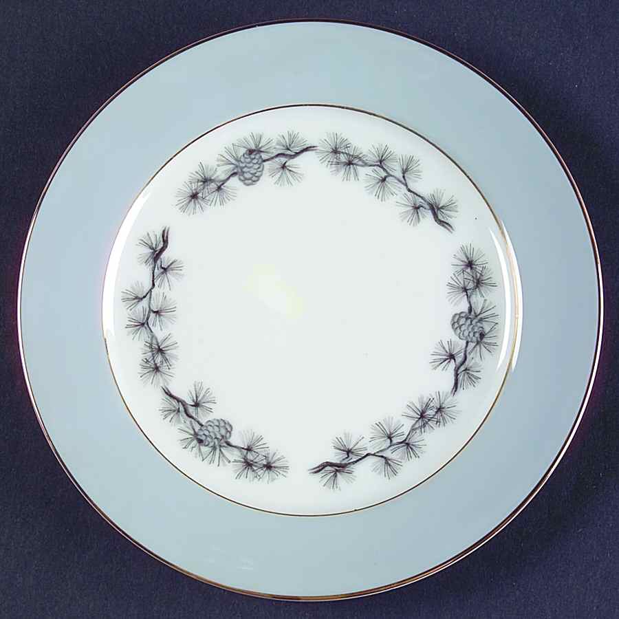Pinecone Bread & Butter Plate by Seyei Toki Co-1