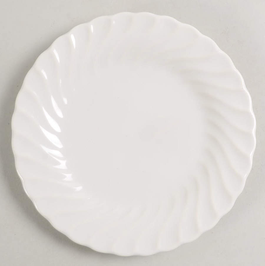 Bone White (Earthenware, USA, All Ivory) Bread & Butter Plate by Sheffield-1