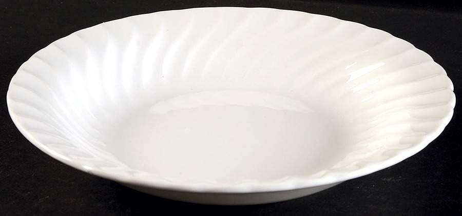 Bone White (Earthenware, USA, All Ivory) Coupe Soup Bowl by Sheffield-1