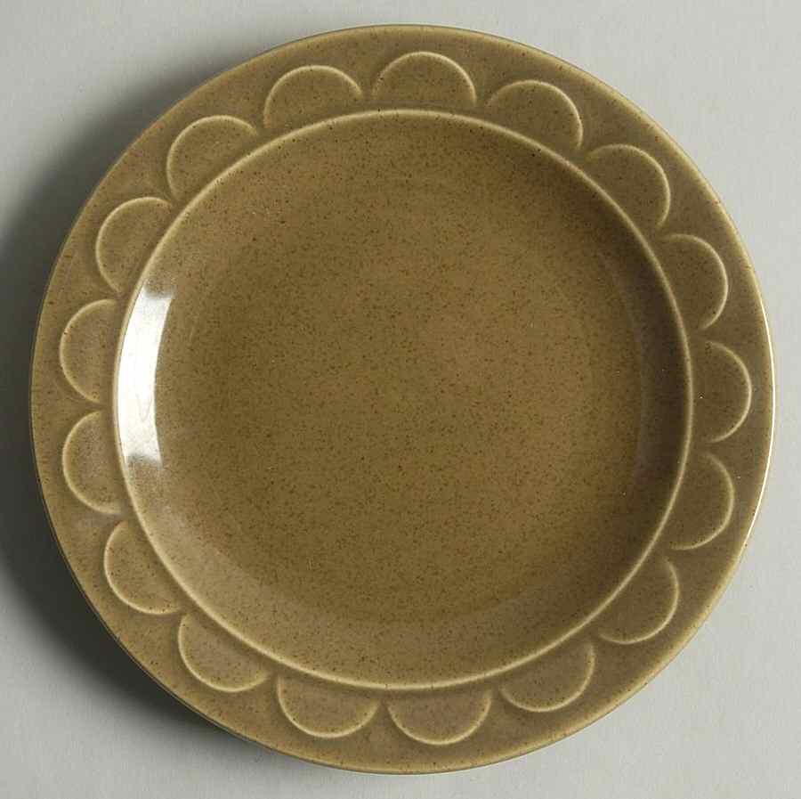 Granada Green Bread & Butter Plate by Sheffield-1