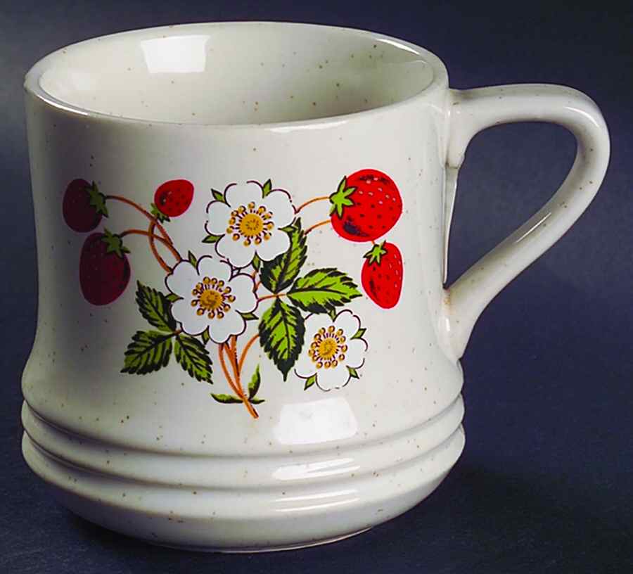 Strawberries N' Cream Mug by Sheffield-1