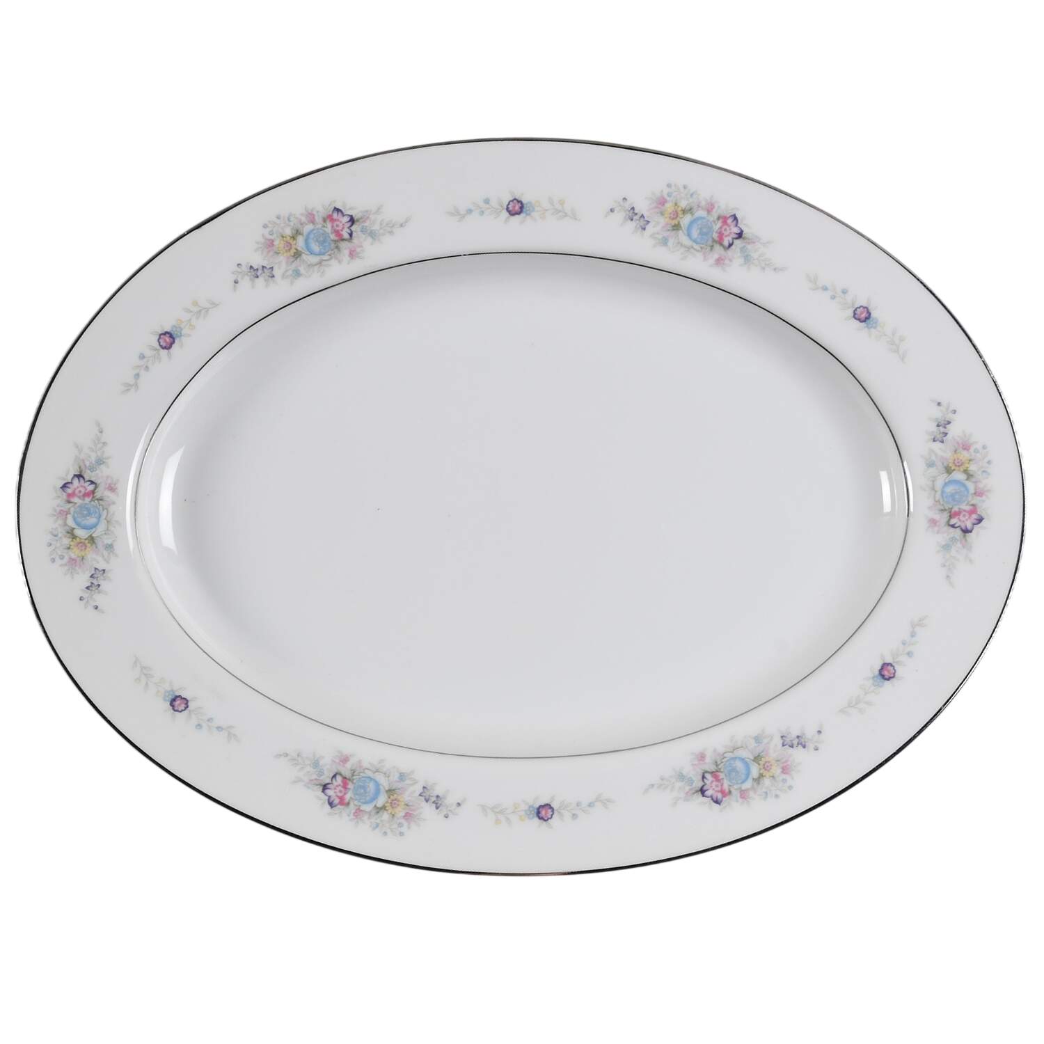 Bon Aire 12" Oval Serving Platter by Shelby-1